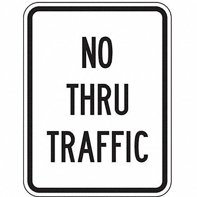 Traffic Sign 24 H 18 W Aluminum