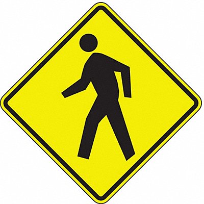D9719 Traffic Sign 24 H 24 W Aluminum