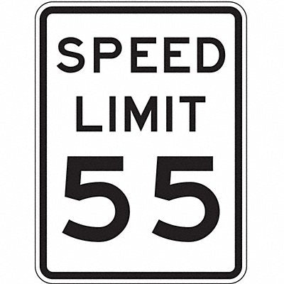 Traffic Sign 24 H 18 W Aluminum