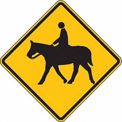 Traffic Sign 24 H 24 W Aluminum