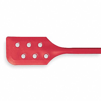 F9104 Mixing Paddle w/Holes Red 6 x 13 In