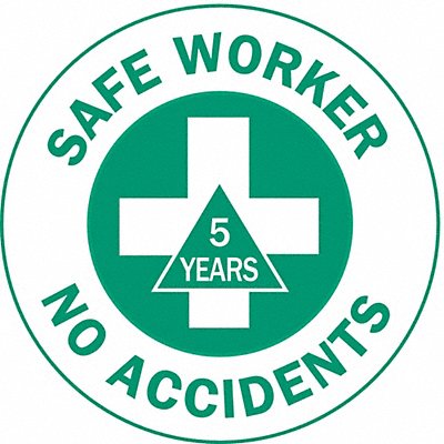 Hard Hat Emblem Label PK4