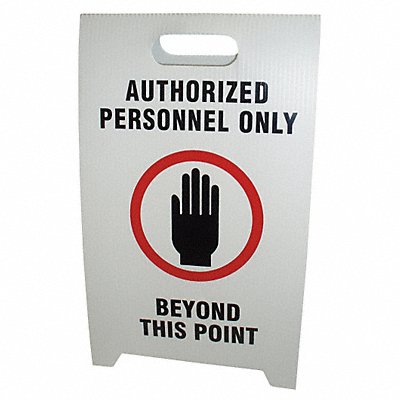 Floor Stand Safety Sign 12 x 20