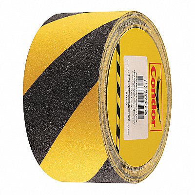 Anti-Slip Tape Black/Yellow 3 W 60 Grit
