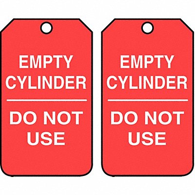 Cylinder Tag 5-3/4 x 3-1/4 PK25