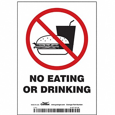 Biohazard Sign 3-1/2 W 5 H PK25