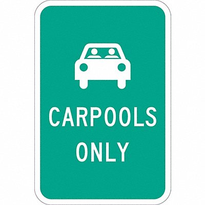 Parking Sign 18 H 12 W Aluminum