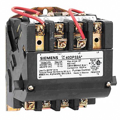 NEMA Magnetic Contactr 115A 480V NEMA3.5