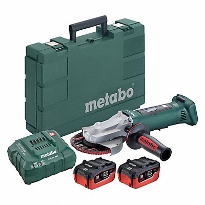 Cordless Flat Head Grinder Kit 18.0 V 5