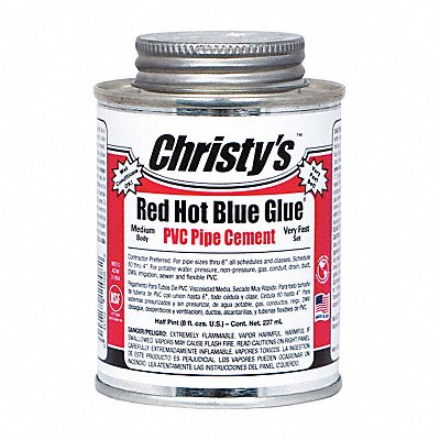 PVC Cement Blue 8 oz.