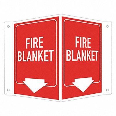 Safety Sign 7-1/2 W 6 H 0.040 Thick