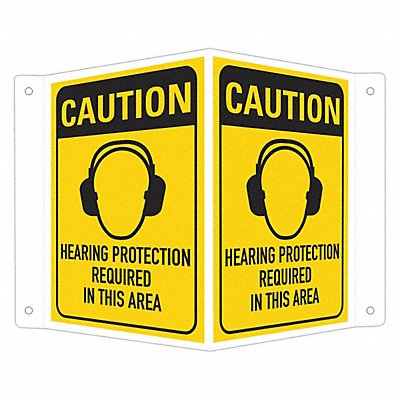 Safety Sign 7-1/2 W 6 H 0.040 Thick