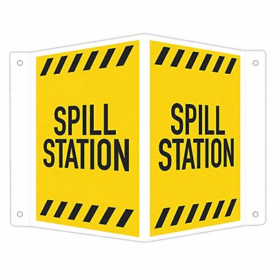Facility Sign 7-1/2 W 6 H 0.040 Thick