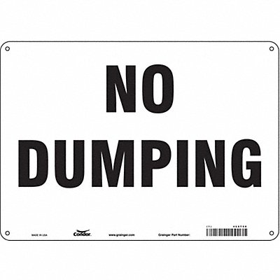 Safety Sign 14 Wx10 H 0.055 Thickness