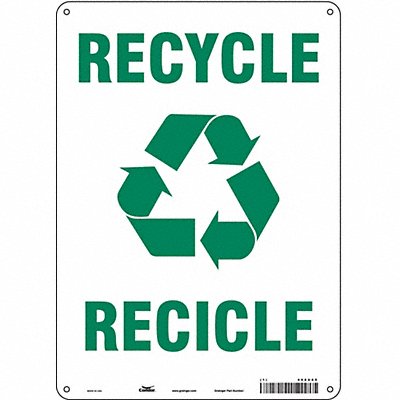 Safety Sign 10 Wx14 H 0.055 Thickness