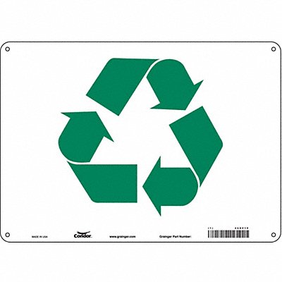 Safety Sign 14 Wx10 H 0.055 Thickness
