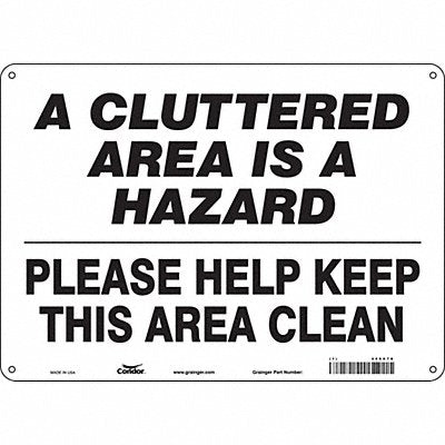 Safety Sign 14 10 0.055 Thickness