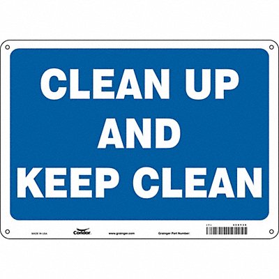 Safety Sign 14 10 0.055 Thickness