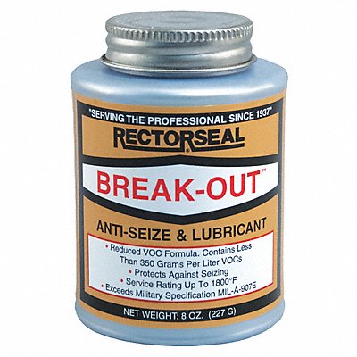 Anti Sieze Compound Break Out 8 oz.