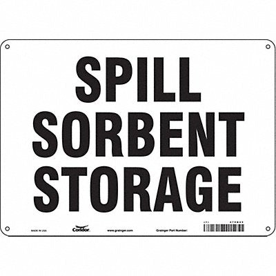 Safety Sign 14 W x 10 H 0.055 Thick