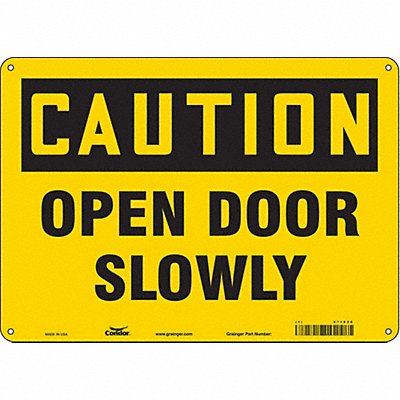 J6963 Safety Sign 14 W x 10 H 0.055 Thick