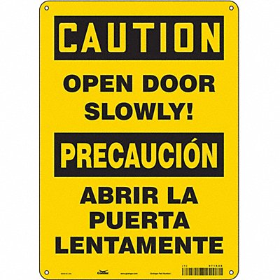 Safety Sign 10 W x 14 H 0.055 Thick
