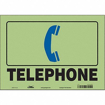 Safety Sign 14 W 10 H 0.010 Thickness