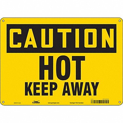 Danger Sign 14 W x 10 H 0.032 Thick