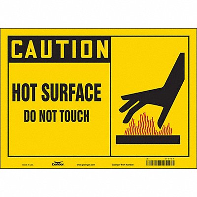 Danger Sign 14 W x 10 H 0.004 Thick