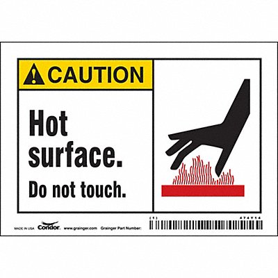 Danger Sign 5 W x 3-1/2 H 0.004 Thick