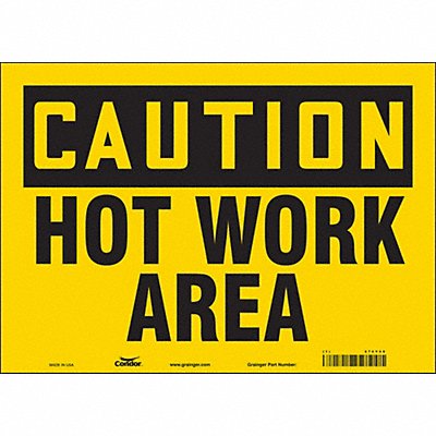 Danger Sign 14 W x 10 H 0.004 Thick