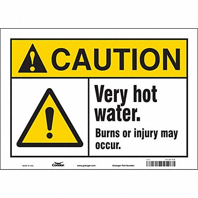 Danger Sign 14 W x 10 H 0.004 Thick
