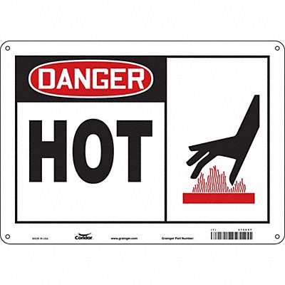 Danger Sign 14 W x 10 H 0.032 Thick