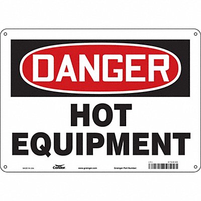 Danger Sign 14 W x 10 H 0.032 Thick