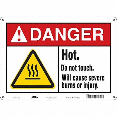 Danger Sign 14 W x 10 H 0.032 Thick