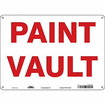 Chemical Sign 14 W 10 H 0.055 Thick