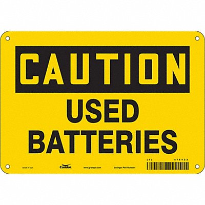 Chemical Sign 10 W 7 H 0.055 Thickness