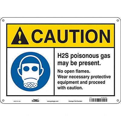 Chemical Sign 14 W 10 H 0.032 Thick