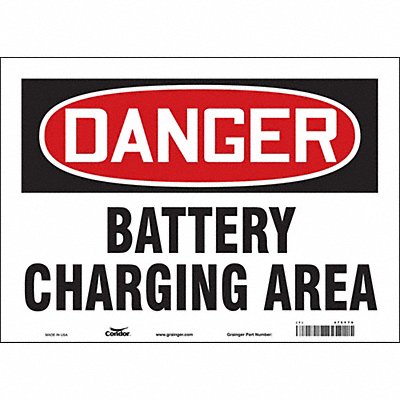 Chemical Sign 14 W 10 H 0.004 Thick