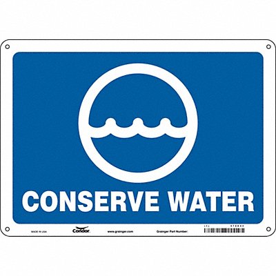 Safety Sign 14 Wx10 H 0.055 Thickness