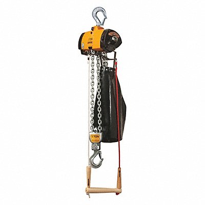 Air Chain Hoist Pull Cord 500 lb. 10 ft.