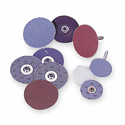 J0817 Quick Change Disc AlO 2in 80G TS PK100