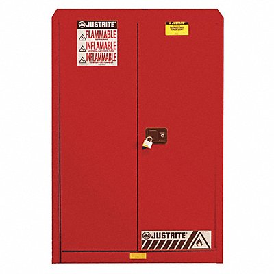 E4576 Flammable Safety Cabinet 45 Gal. Red