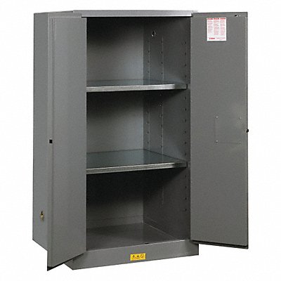 E4577 Flammable Safety Cabinet 60 Gal. Gray