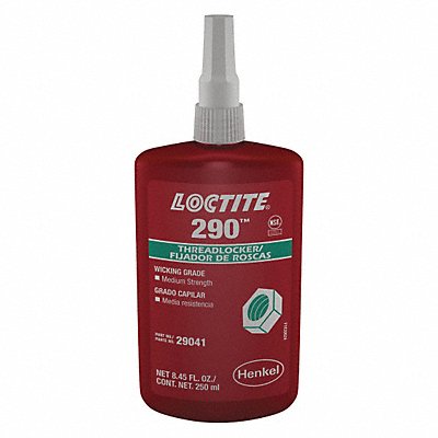 Threadlocker 290 250mL Bottle Green