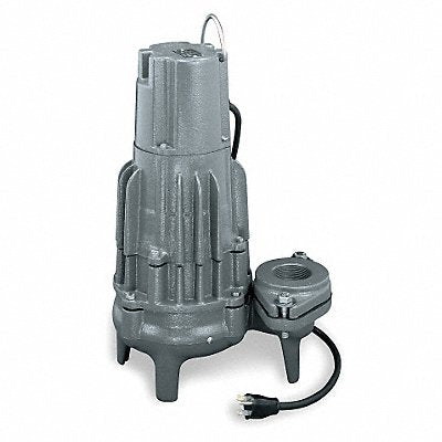 Submersible Sewage Pump 1/2HP 115V 42 ft
