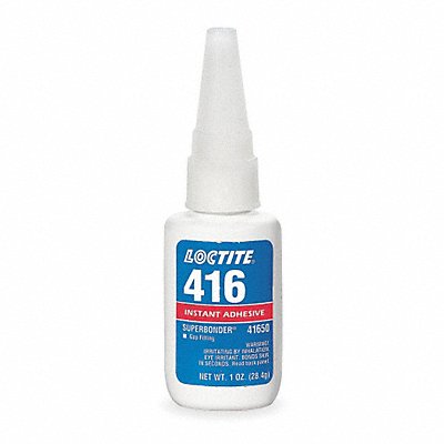 Instant Adhesive,1 oz. Bottle,Clear