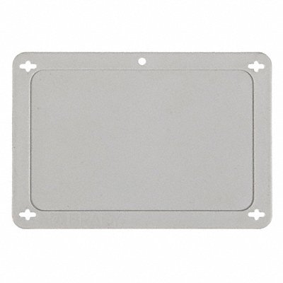 Blank Tag 2-1/2 x 4 In Gra Plstc