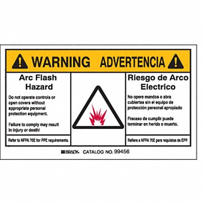 Arc Flash Protection Label PK5