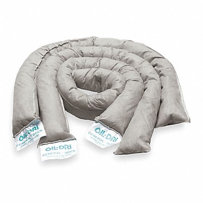 Absorbent Sock,10 gal.,120 In. L,PK 4